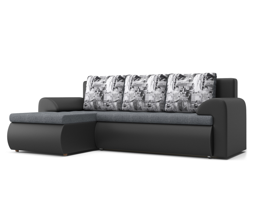 Диваны угловые в гостиную, Угловой диван Цезарь,левый