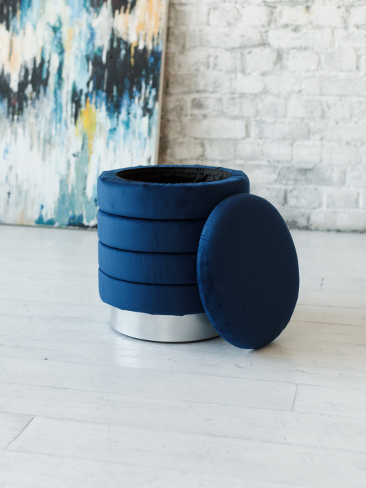 Пуфы дизайнерские, Пуф Лагуна, Велюр