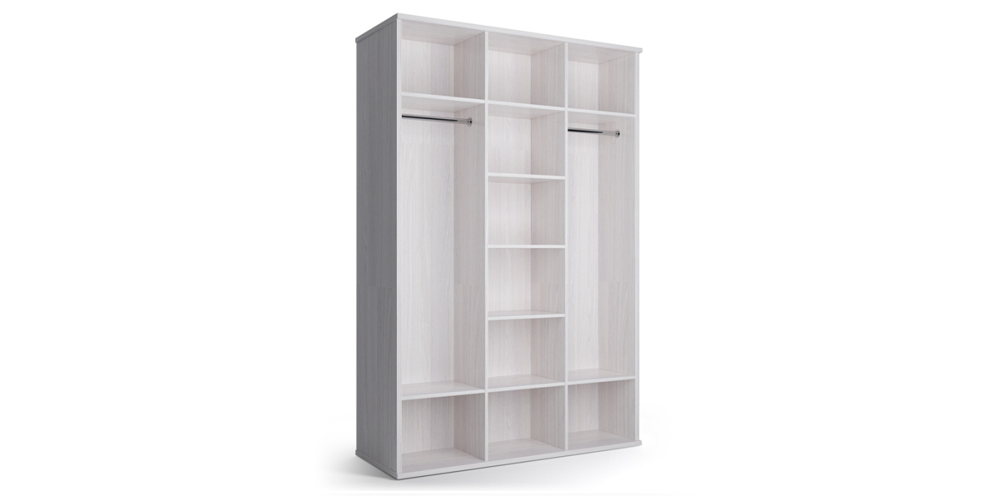 Шкафы распашные, ПАРМА НЕО Cпальня шкаф 3-х дверный (корпус)