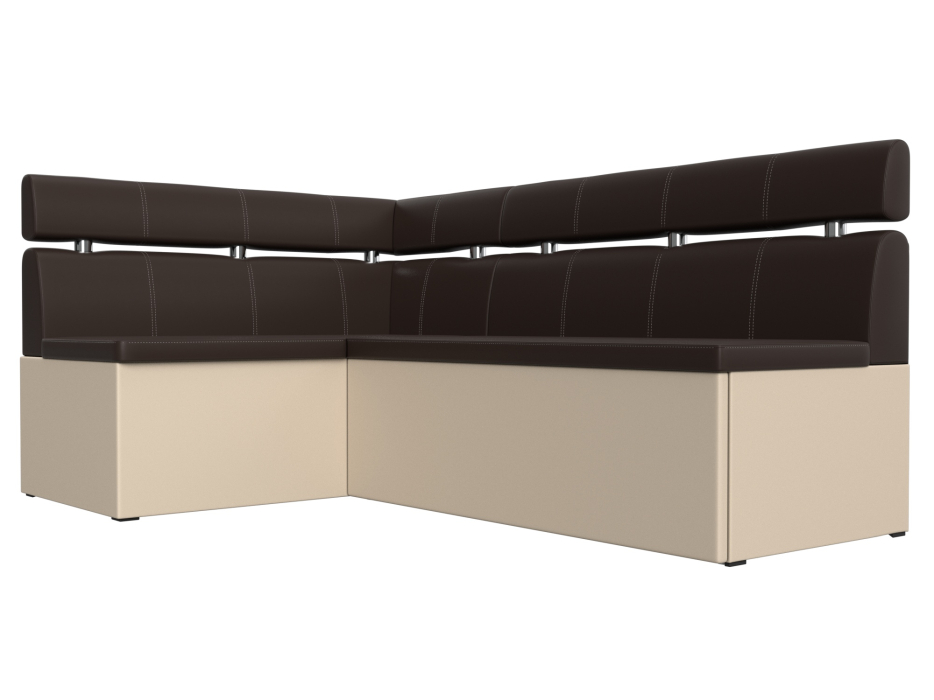 Диваны угловые кухонные, Кухонный угловой диван Классик левый угол, экокожа