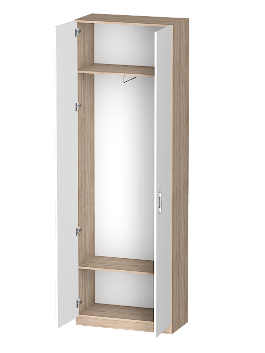 Для одежды, Распашной шкаф Лайф для одежды 80*40*240 Дуб сонома