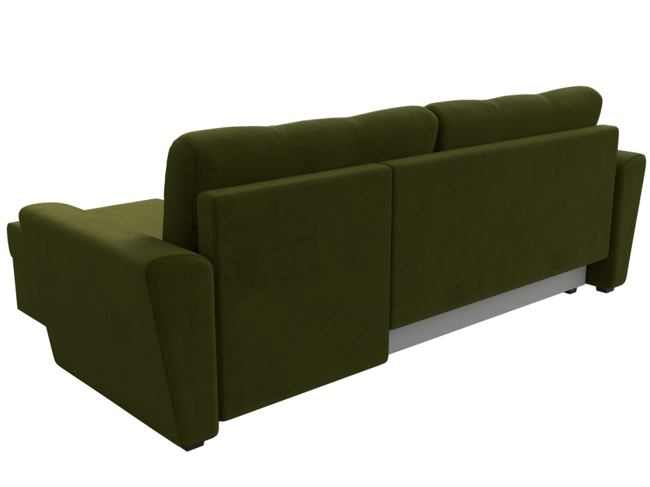 Диваны угловые в гостиную, Угловой диван Амстердам Лайт правый угол, микровельвет