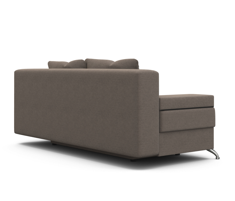 Диваны с ящиком для белья, Диван-кровать Лайт, велюр