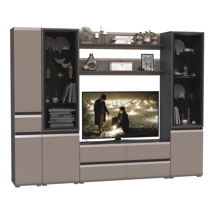 Стенки для гостиной, Сидней Комплектация № 62