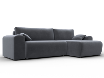 Диван угловой Лига-099 угол универсальный, велюр SEVEN