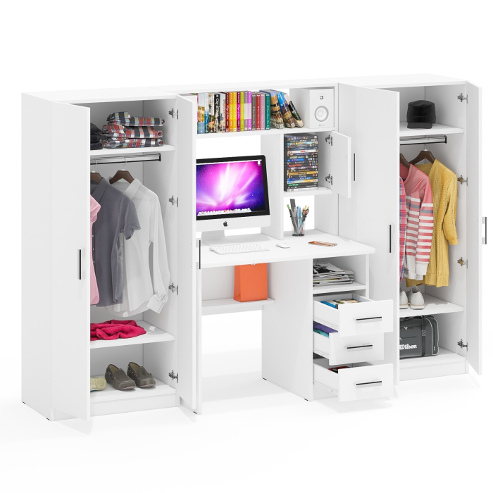 Домашние кабинеты, Стол для компьютера и два шкафа СК-9