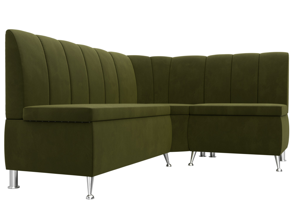 Диваны угловые кухонные, Диван кухонный угловой Кантри правый угол, микровельвет