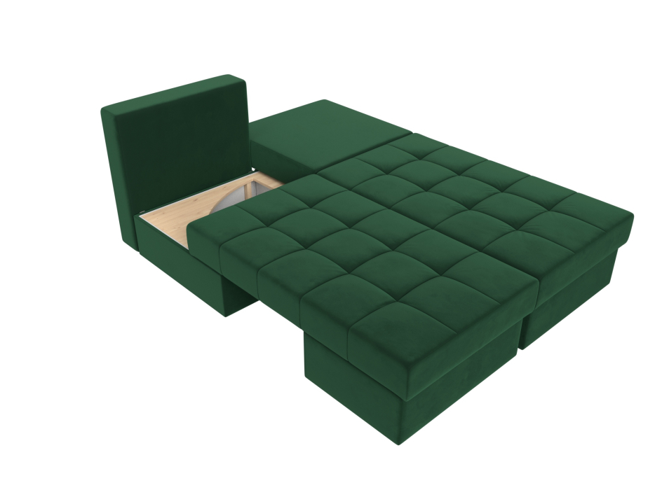 Диваны еврокнижки, Диван трансформер Сплит, велюр