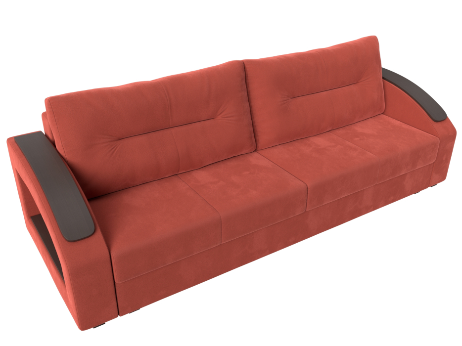 Диваны кровати со спальным местом, Диван прямой Канзас, микровельвет