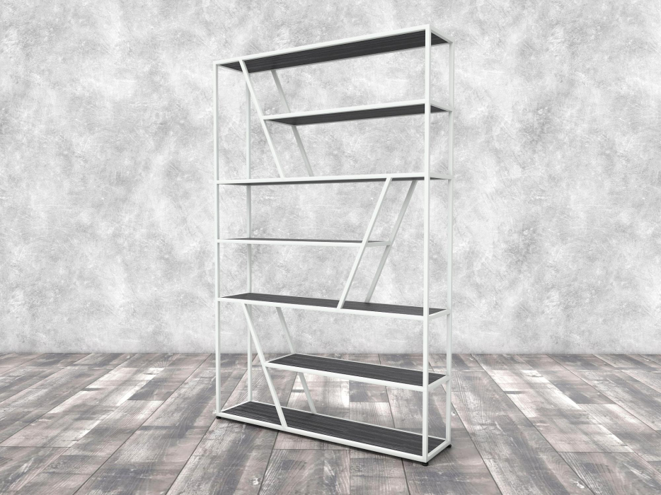 Открытые, Стеллаж Айсберг Лофт 130х200 Белый