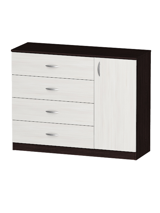 Комоды, Комод Лайф 115*40*90	Венге