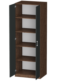 Распашной шкаф Лайф с полками 80*60*215 Дуб экспрессив