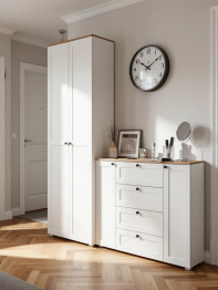 Шкаф для прихожей и большой комод Остин