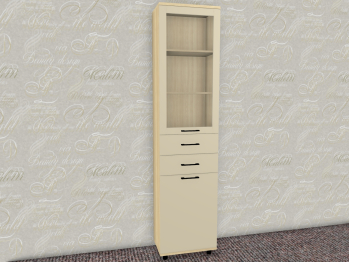 Модульная система Грейс Шкаф ШК-5046  Ясень Асахи