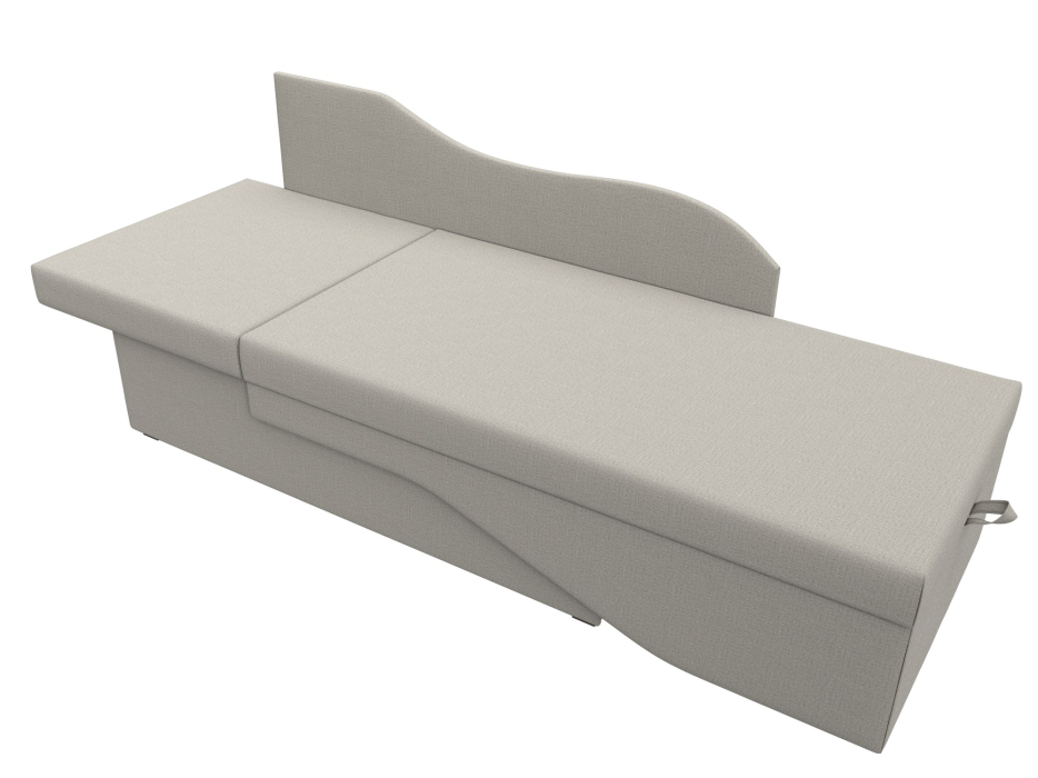 Кушетка диван, Кушетка Гармония левая, рогожка Амур