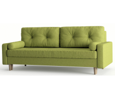 Диваны с ящиком для белья, Диван-кровать Belfast, независимый пружинный блок, рогожка