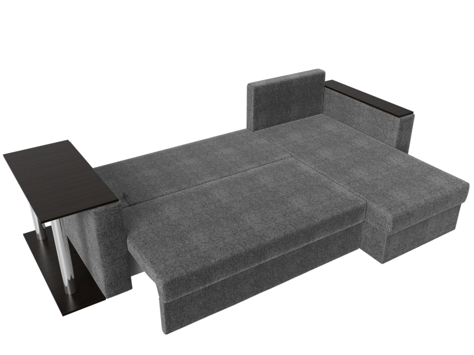 Диваны угловые в гостиную, Угловой диван Атланта правый угол, рогожка Амур