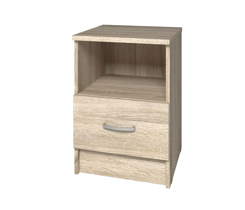 Прикроватные тумбы, Тумба прикроватная Фреш один ящик ТКФР 1