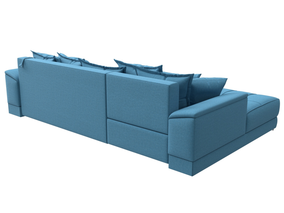 Диваны угловые в гостиную, Диван угловой НордСтар левый угол, рогожка Амур