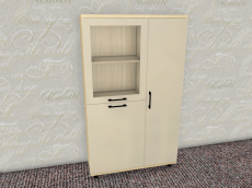 Шкафы распашные, Модульная система Грейс Шкаф ШК-5083  Ясень Асахи