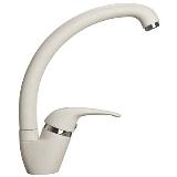 Смесители, Смеситель кухонный высокий в тон мойки Polygran