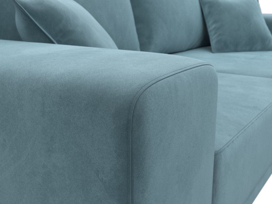 Диваны кровати со спальным местом, Прямой диван Льюес, велюр