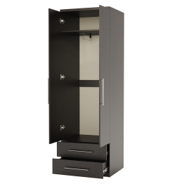 Шкаф для одежды с ящиками Комфорт МШЯ-21 60х45 с зеркалами