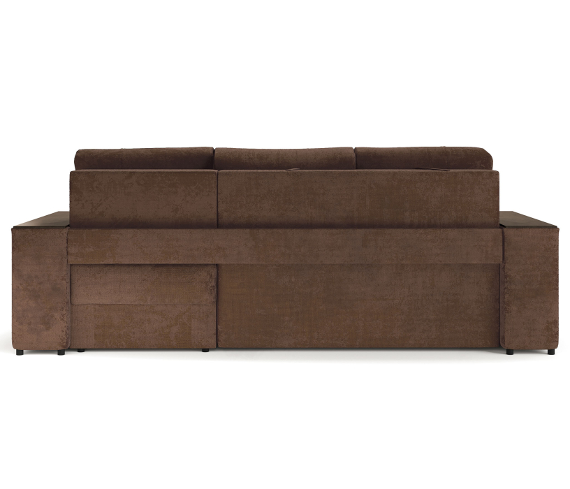 Диваны угловые в гостиную, Угловой диван-кровать Лас-Вегас правый, шенилл