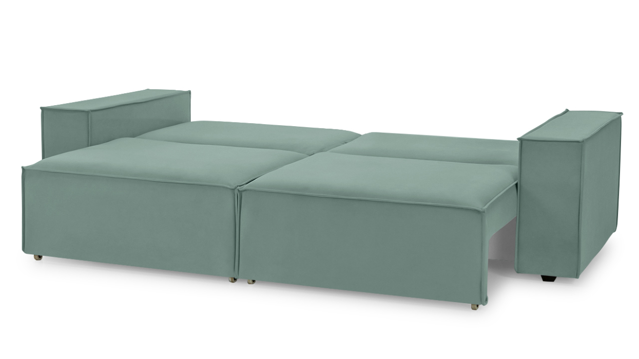 Диваны еврокнижки, Диван-кровать Софт 2, еврокнижка, велюр