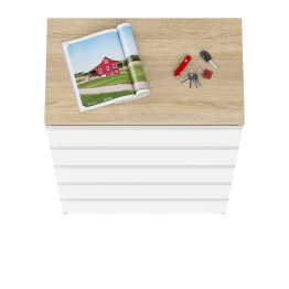 Узкий комод пять ящиков Мори МК700.5