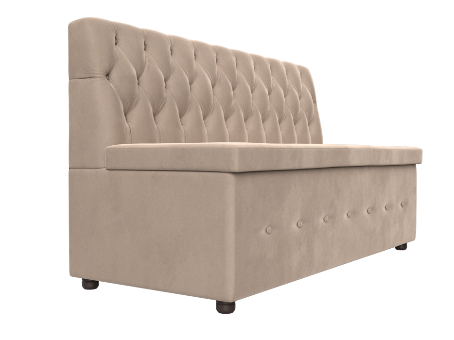 Диваны прямые кухонные, Кухонный прямой диван Вента, велюр