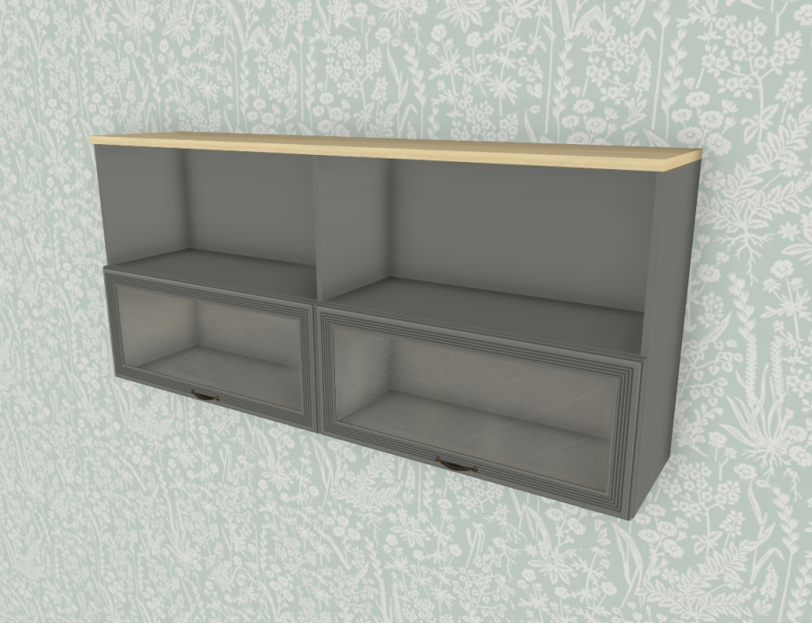 Настенные полки, Модульная система Карина Антресоль АН-1014