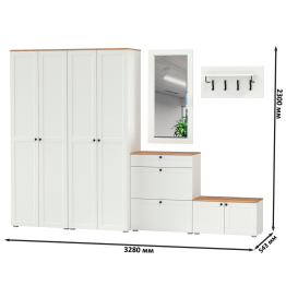 Модульная прихожая Остин № 48