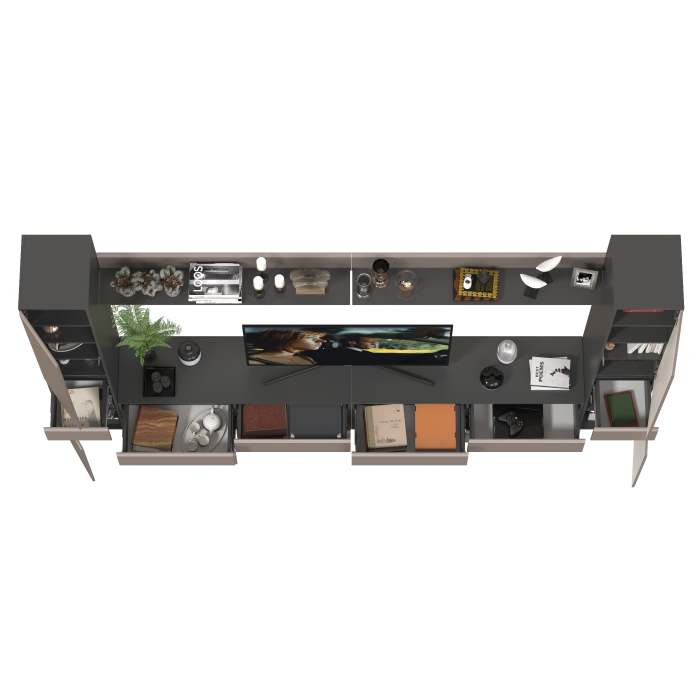 Стенки для гостиной, Сидней мебельная стенка № 106