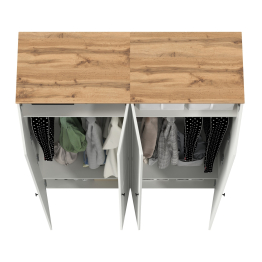 Два шкафа для одежды в прихожую Остин