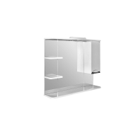 Стеллажи и полки, Шкаф навесной ЭТЬЕН-90 правый с подсветкой (ПВХ)