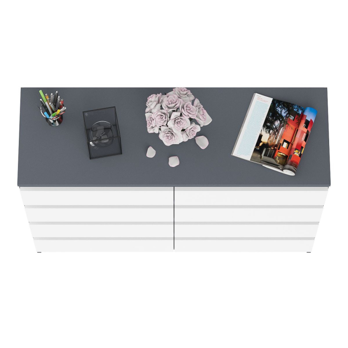 Комоды, Комод восемь выдвижных ящиков Мори МК1200.8