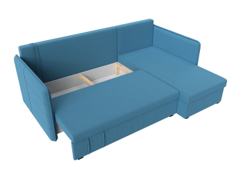 Диван угловой Слим универсальный угол, рогожка Амур