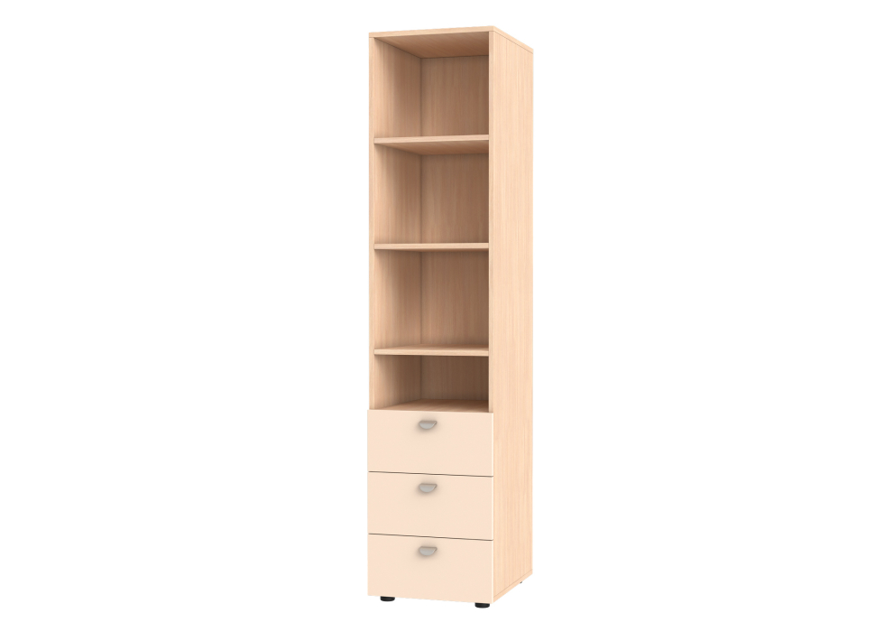 Стеллажи, СТЕЛЛАЖ GК 450-S Дуб Молочный