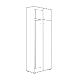 Шкаф для одежды 13.137 Куба