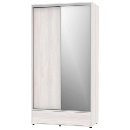 Шкаф-купе 2-дв  MOD 1200 зеркало/лдсп  (в2390*ш1232*г620)