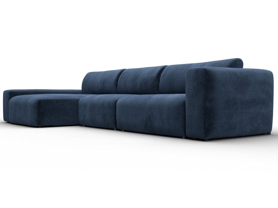 Диваны угловые в гостиную, Диван угловой Лига-066 НПБ Лонг угол левый, велюр TOWER