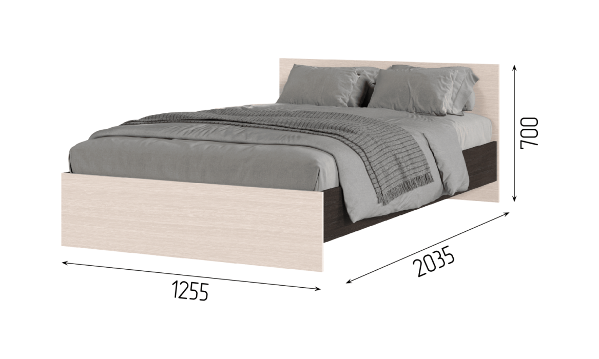 Кровати, Кровать КР-556 Спальня БАССА