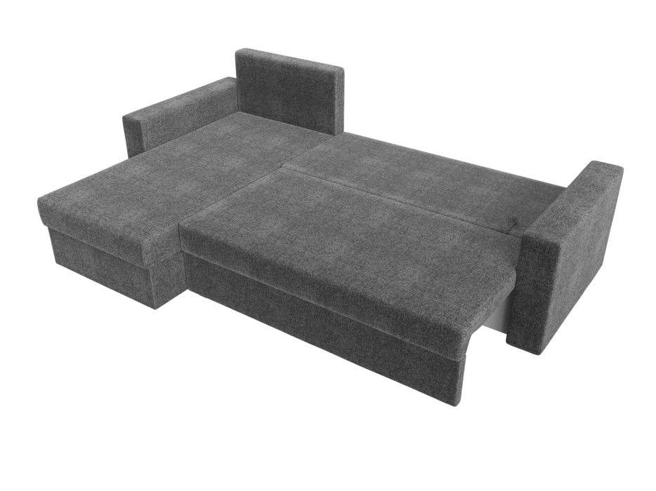 Диваны угловые в гостиную, Угловой диван Траумберг Лайт левый угол, рогожка