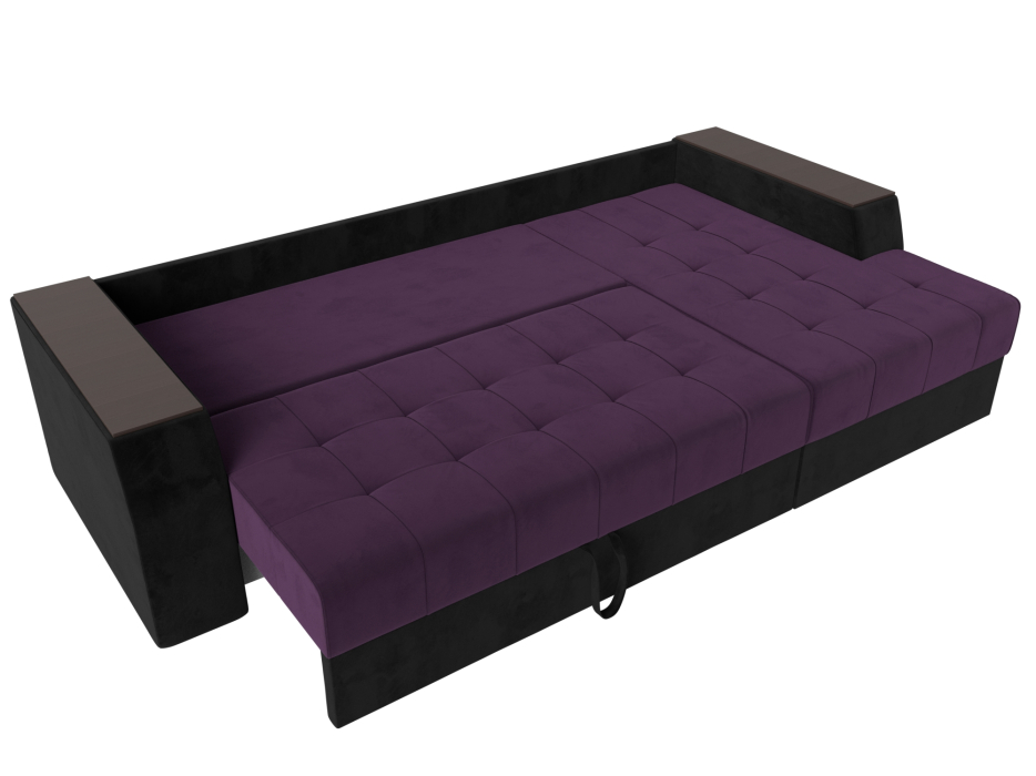 Диваны угловые в гостиную, Угловой диван Эмир БС правый угол, велюр