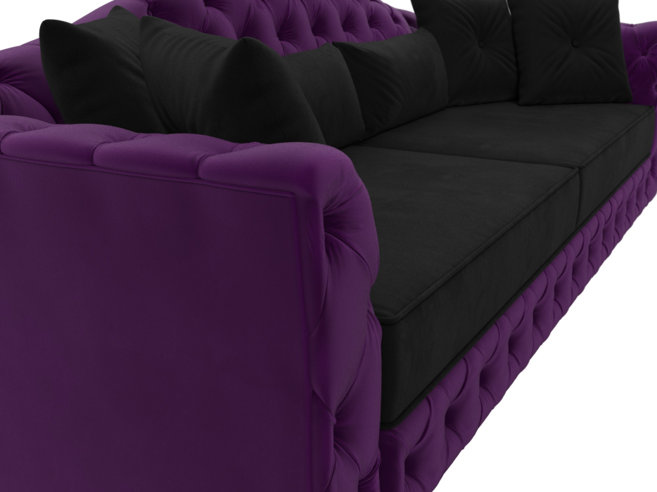 Диваны кровати со спальным местом, Прямой диван Артис, микровельвет