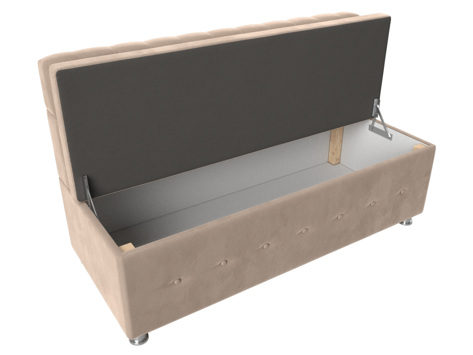 Диваны прямые кухонные, Кухонный прямой диван Вента, велюр