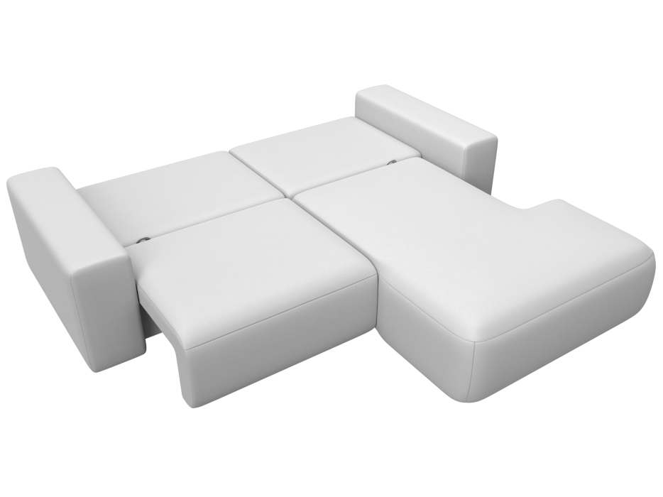 Диваны угловые в гостиную, Диван угловой Лига-036 НПБ Классик правый угол, экокожа GRIFON