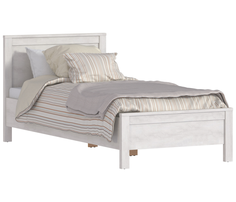 Кровати одноярусные, Кровать Прованс СБ-2563 900 с матрасом Лорд