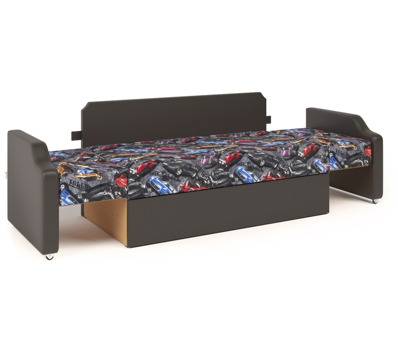 Диваны прямые кухонные, Кушетка Малыш, велюр / экокожа